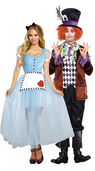 Wonderland Couples Costume, Alice Costume, sexy alice costume ...