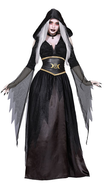 black witch gown