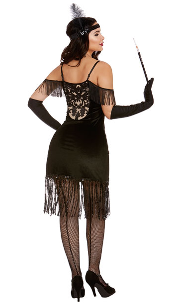 All Dolled Up Darling Costume, Sexy Flapper Costume - Yandy.com