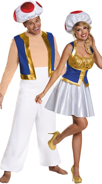 Toad Stool S Costume Men Mario Toad Stool S Costume