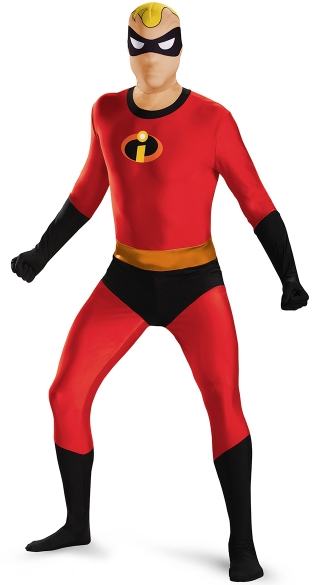 Men's Mr. Incredible Costume, Mens Incredible Costume, Mr Incredible ...