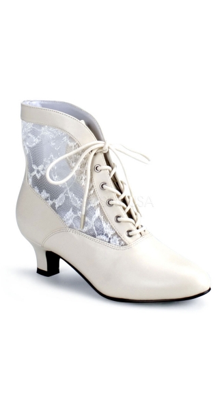 Lace Up Mini Dame Booties, Sexy Lace-Up Booties - Yandy.com