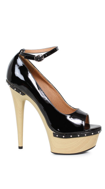 wide width patent leather pumps