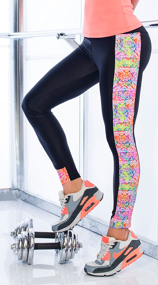 colorful gym leggings