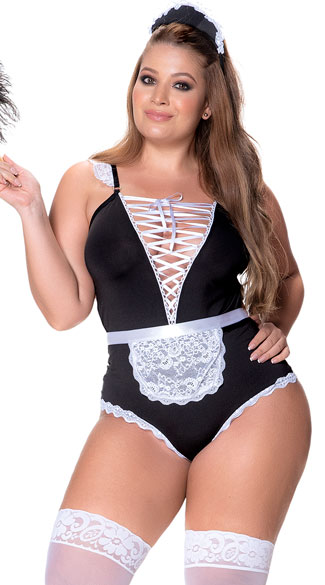 plus size lingerie outfit