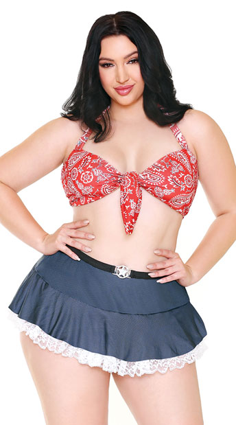 plus size lingerie outfit