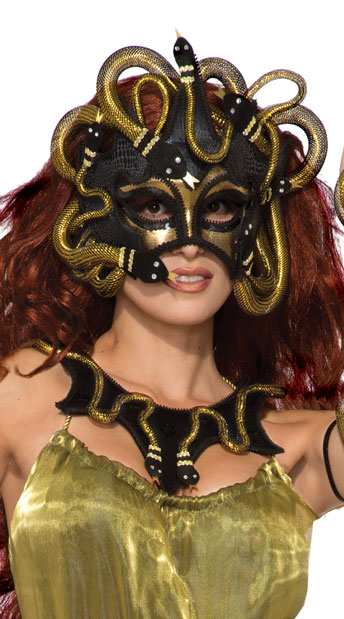 Medusa Eye Mask, snake mask - Yandy.com