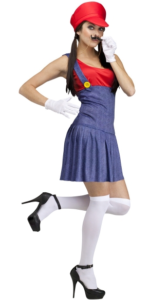 Pretty Plumber Costume, Video Game Plumber Costume