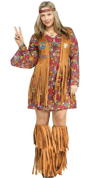 flower hippie dress