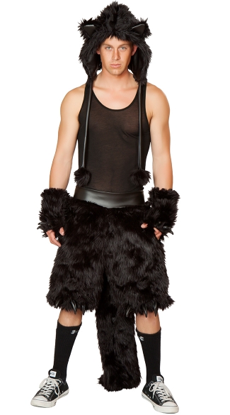 Mens Black Cat  Costume  Mens Cat  Costume  Adult Cat  