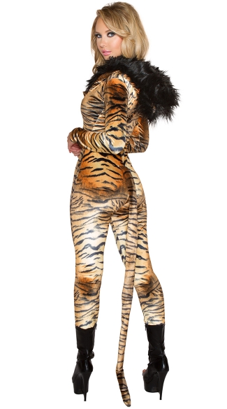 Tempting Tiger Costume, Sexy Tiger Costume, Sexy Animal Costume
