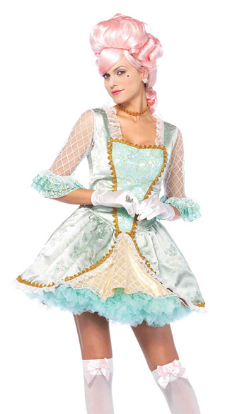 Sexy Marie Antoinette Costume Green Marie Antoinette Costume Deluxe Marie Antoinette Costume 7674