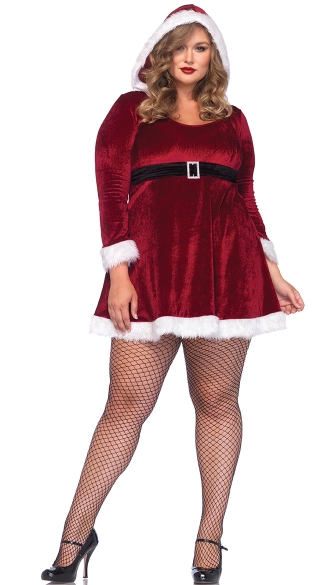 plus size santa costume