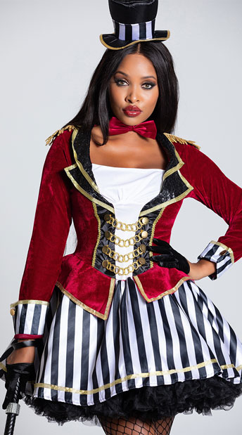 Night Ringmaster Costume, Sexy Ringleader Costume - Yandy.com