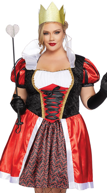 white queen costume plus size