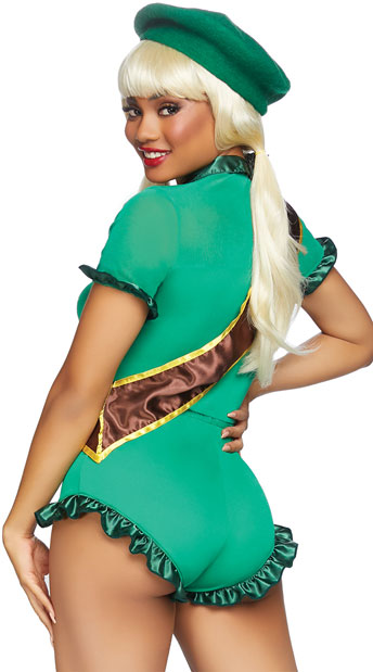Cookie Scout Costume - Green.