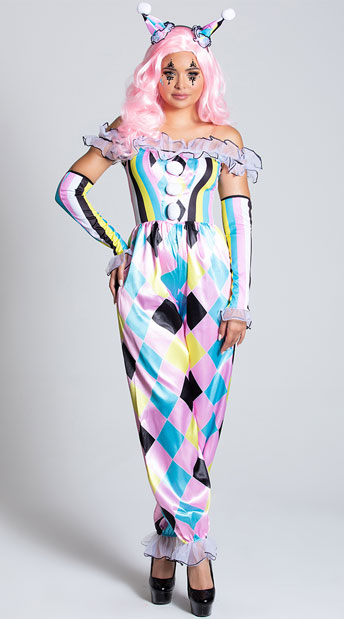 clown jumpsuit costume