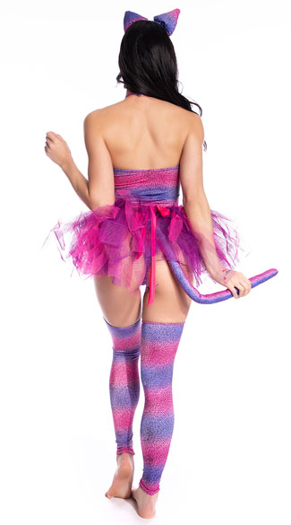 Pussycat Pin Up Costume Sexy Cheshire Kitten Costume