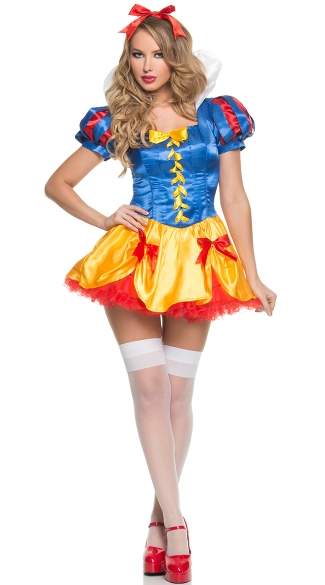 Poison Apple Corset Costume, Princess Corset Costume, Sexy Princess Costume
