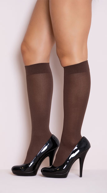 Opaque Knee Highs School