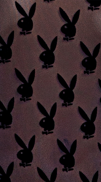 Playboy Bunny Noir Chemise