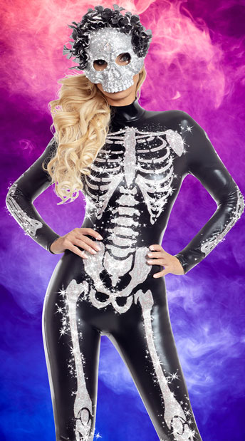 Bad To The Bone Costume, Sexy Skeleton Costume - Yandy.com