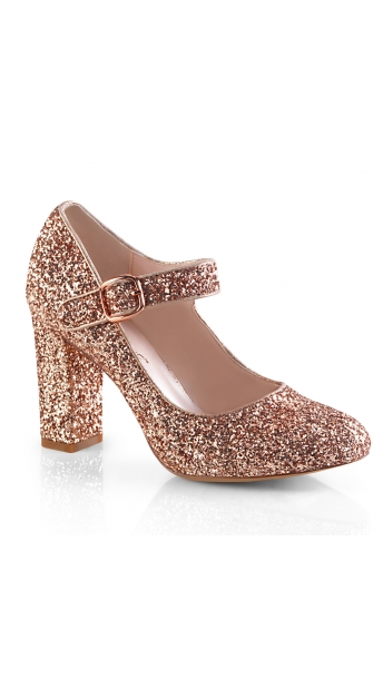 glitter pumps new look