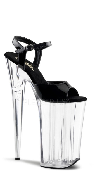 1 inch ankle strap heels