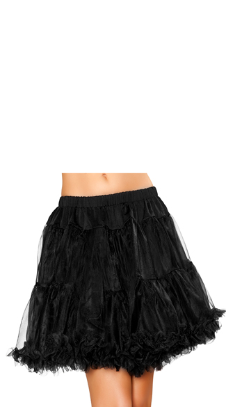 Mid Length Sexy Petticoat, Long Petticoat, Full Petticoat