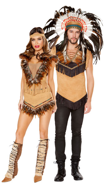 Cherokee Inspired Hottie Costume Native American Costume 