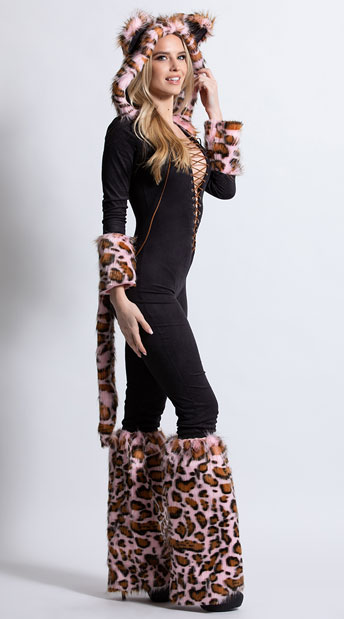 The Pink Leopard Costume, sexy leopard costume - Yandy.com