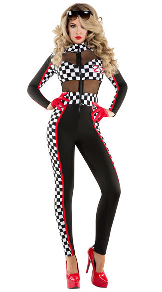 Racer Babe Costume Sexy Racer Babe Costume Racer Costume Sexy Racer