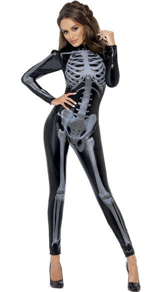 Sexy Bones Costume Womens Skeleton Costume Sexy Skeleton Costume