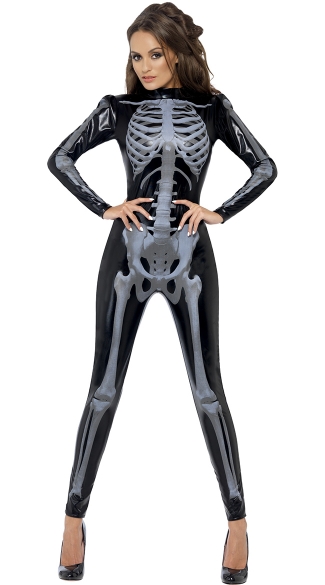 Sexy Bones Costume Womens Skeleton Costume Sexy Skeleton Costume 9648
