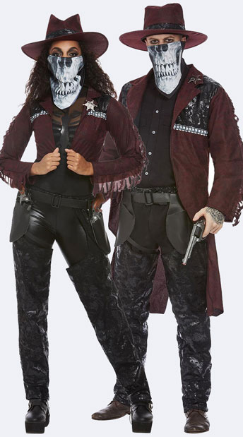 Dead In The West Couples Costume 