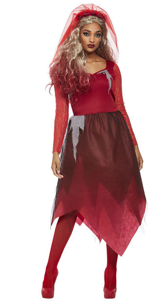 bloody bridesmaid costume