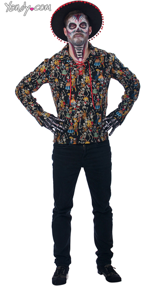 Dead Man's Party, Day of the Dead Costume, Skeleton Halloween Costume