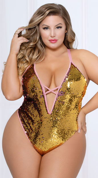 yandy plus size teddy