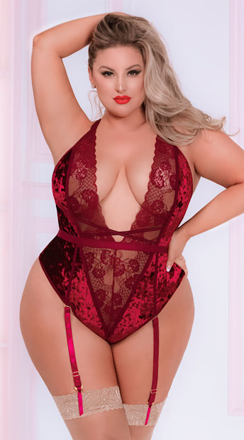 yandy plus size teddy