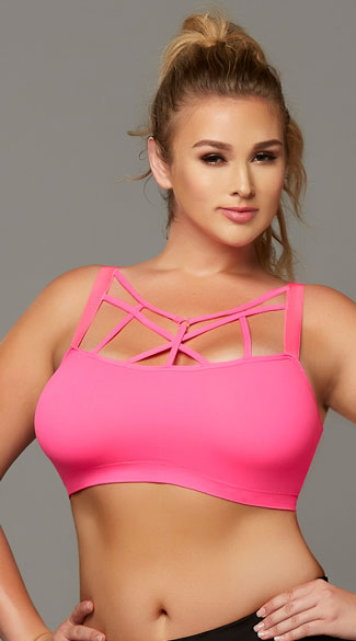 plus size sports bra