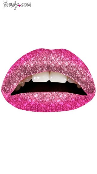 Raspberry Swirl Glitteratti Mix Lip Kit, Two Tone Pink Glitter Lip ...