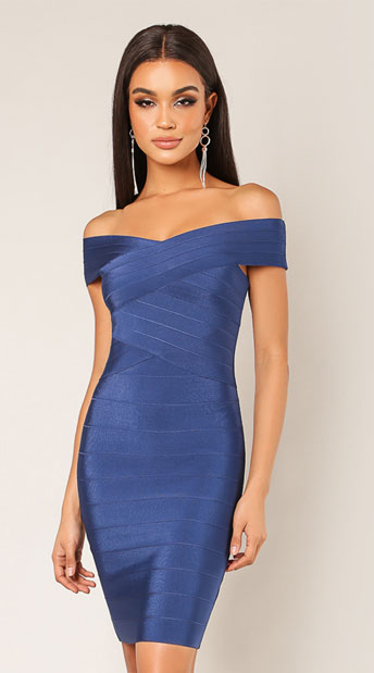 Party in the Hills Bandage Dress