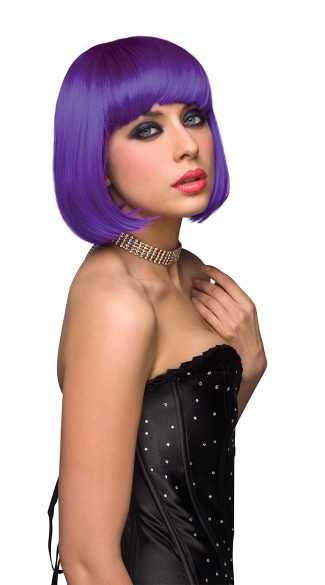 Neon Bobbed Wig