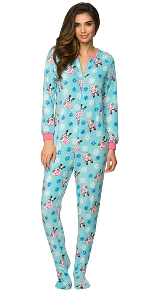 Footloose Frenchie Footed Pajamas, Dog Pajamas, Footed Pajamas