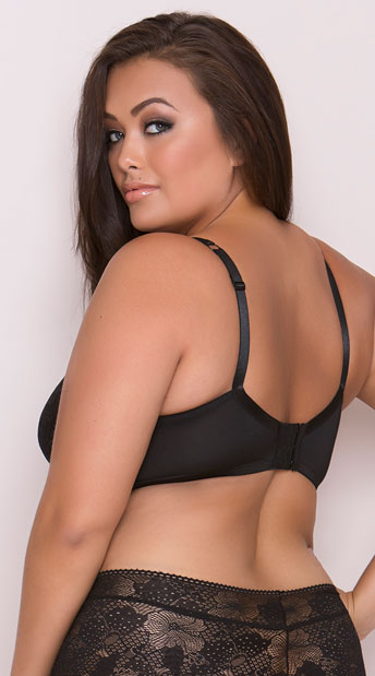 Yandy Plus Size Made For Each Other Black Bra, plus size black lace bra - Yandy.com