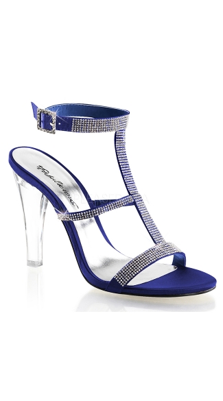 rhinestone t strap heels