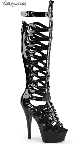 gladiator combat boots