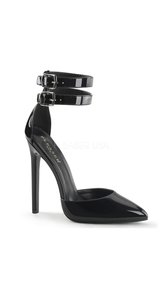 double strap pumps