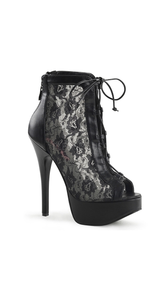hidden platform ankle boots
