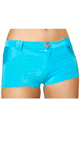 Shorts With Pocket Detail, Micro Mini Shorts